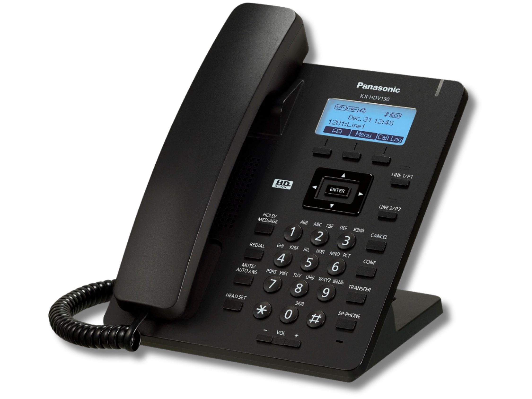 SIP Телефон Panasonic KX-HDV130-RUB