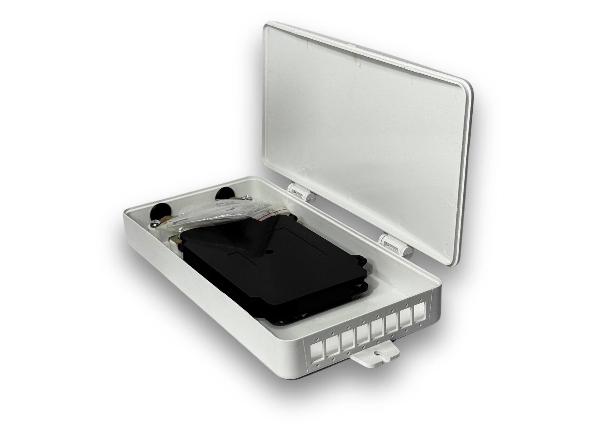 Оптический пластиковый бокс на 8 волокон