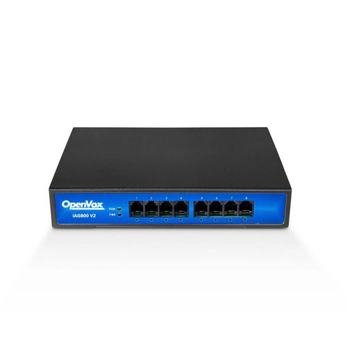 Аналоговый FXO 4 и FSX 4 портовый шлюз OpenVox iAG800