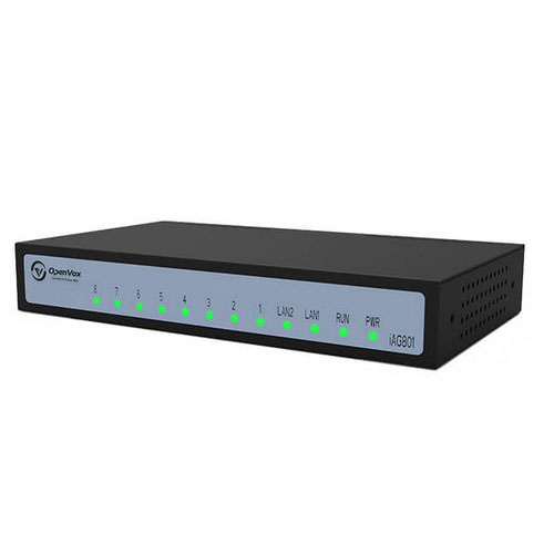 FXS Аналоговый шлюз OpenVox iAG801 S серии на 8 портов-