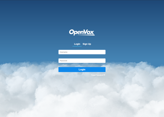 OpenVox cloud Management Platform