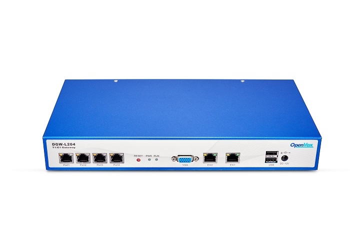 Цифровой VOIP шлюз OpenVox DGW-L204